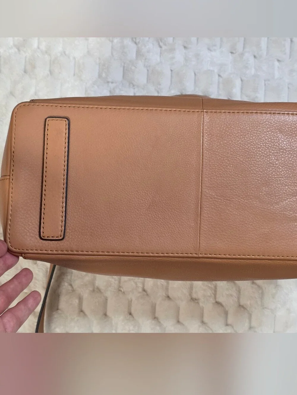 RADLEY LONDON Tan Leather Baylis Zip Top Multiway Shoulder Bag